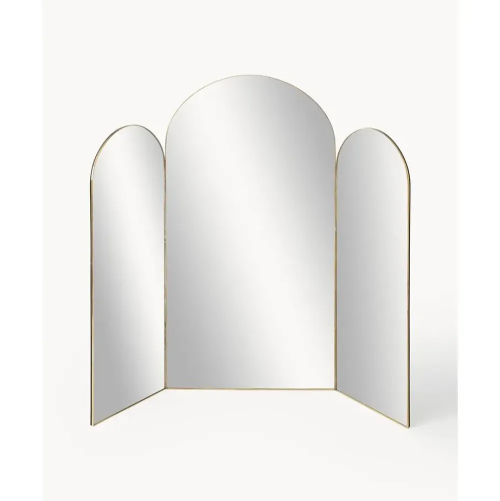 Discount Espejo Triple Maple Espejos De Pared