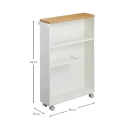 Sale Estanteria De Bano Con Ruedas Tower Estanterias De Bano