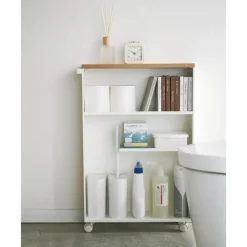 Sale Estanteria De Bano Con Ruedas Tower Estanterias De Bano