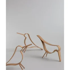 Fashion Figura Decorativa Artesanal Pajaro Woody Figuras Decorativas