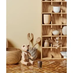 Clearance Figura Decorativa De Madera De Roble Bar Figuras Decorativas