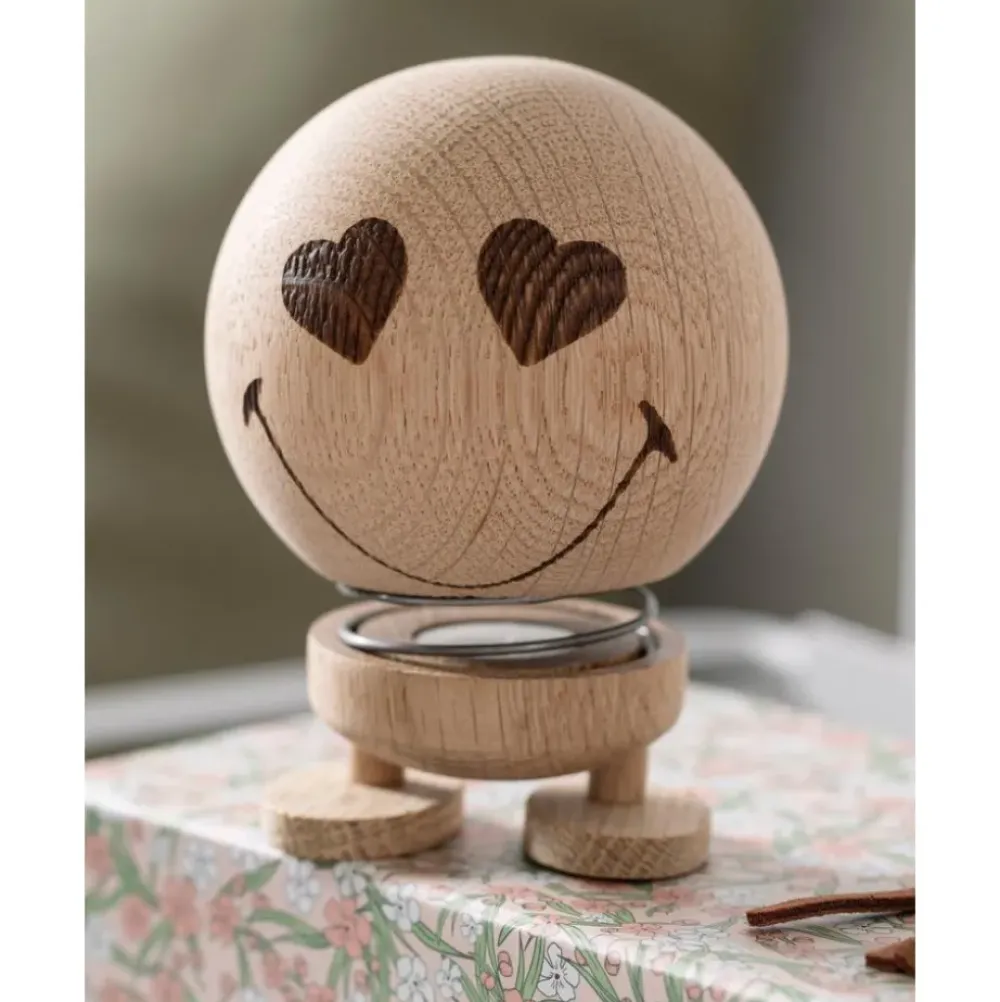 New Figura Decorativa De Roble Smiley Figuras Decorativas