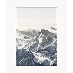 Discount Impresion Digital Enmarcada White Mountain Cuadros Y Laminas Decorativas