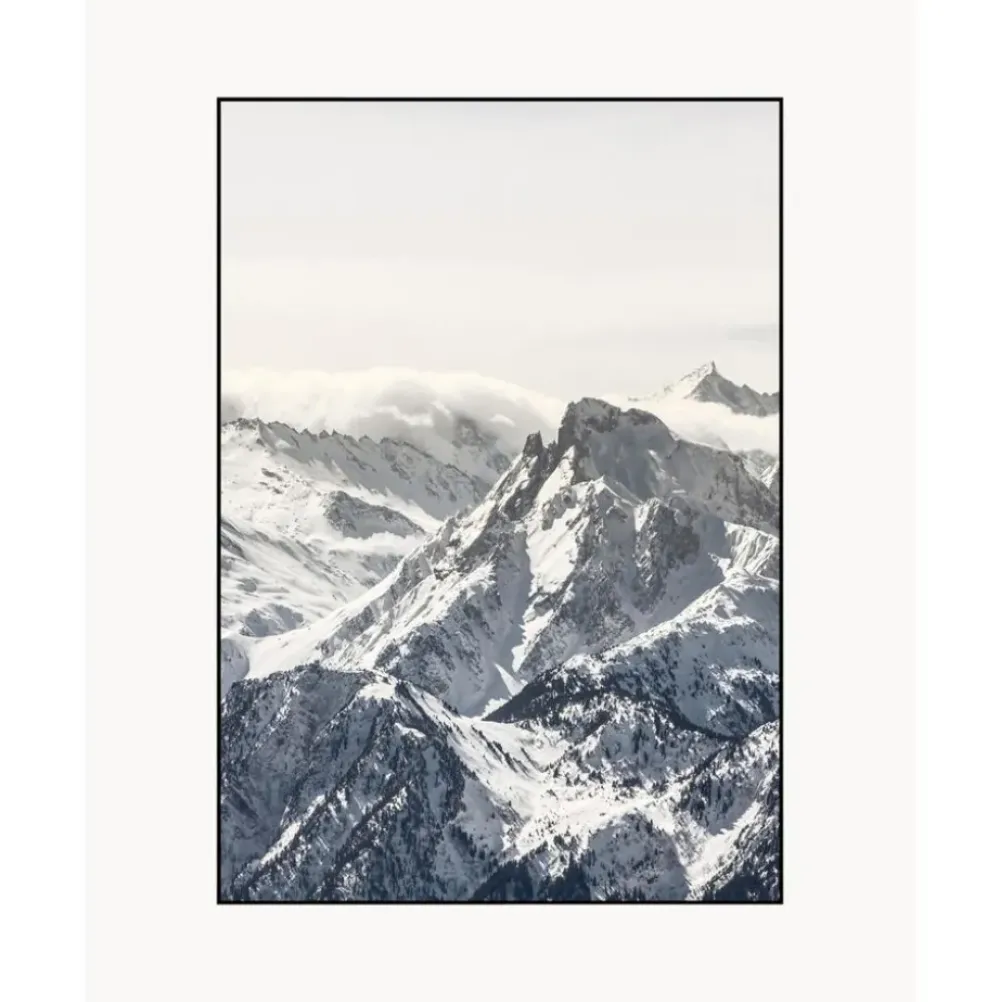 Discount Impresion Digital Enmarcada White Mountain Cuadros Y Laminas Decorativas