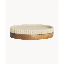 Clearance Jabonera Con Madera Laura Dispensador De Jabon Y Jaboneras