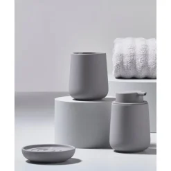Outlet Jabonera De Porcelana Nova One Dispensador De Jabon Y Jaboneras