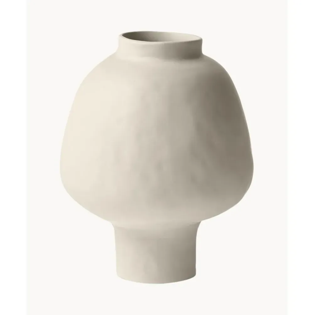 Clearance Jarron Artesanal De Ceramica De Diseno Saki Jarrones