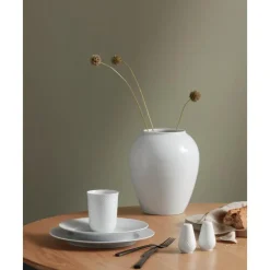 Fashion Jarron Artesanal De Porcelana Rhombe, 25 Cm Jarrones