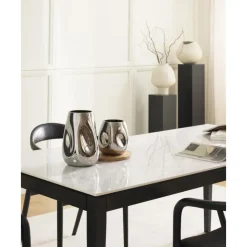 New Jarron De Vidrio Soplado Artesanalmente Mirror Jarrones