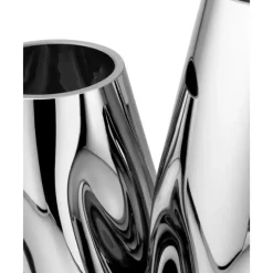 New Jarron Grande De Vidrio Soplado Artesanalmente Mirror Jarrones