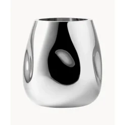 Clearance Jarron Pequeno De Vidrio Soplado Artesanalmente Mirror Jarrones