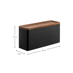 Sale Joyero Con Tapadera Rin, 3 Niveles Joyeros
