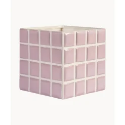 Clearance Macetero Pequena De Dolomita Tile Maceteros
