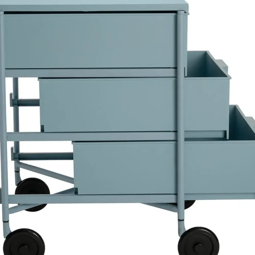Outlet Mesa Auxiliar Con Ruedas Mobil Cajoneras