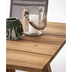 Best Mesa De Comedor Para Exterior De Madera De Acacia Glasgow, 180 X 90 Cm Muebles De Jardin