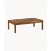 Outlet Mesa Para Exterior De Madera De Acacia Bo, 100 X 60 Cm Muebles De Jardin