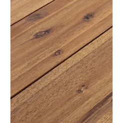 New Mesa Para Exterior De Madera De Acacia Helsinki, 130 X 75 Cm Muebles De Jardin