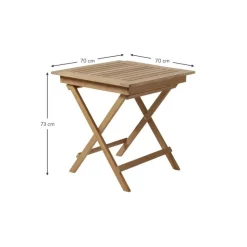 Hot Mesa Plegable De Madera De Teca Para Exterior York Muebles De Jardin