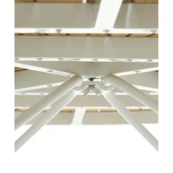 Online Mesa Redonda Para Exterior De Madera De Teca Hard & Ellen, Tamanos Diferentes Muebles De Jardin