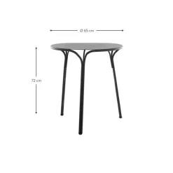 Online Mesa Redonda Para Exterior Hiray, O 65 Cm Muebles De Jardin