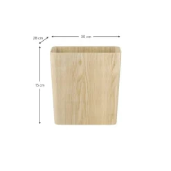 Online Papelera De Madera Wilo Cestas