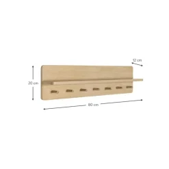 Discount Perchero De Pared De Madera Space Percheros