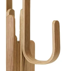 Outlet Perchero De Pared De Madera De Roble Woody Percheros