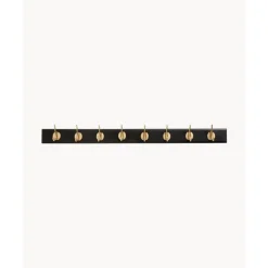 Discount Perchero De Pared De Madera Edgy, 8 Ganchos Percheros