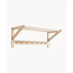 Hot Perchero De Pared De Madera De Pino Cole Percheros