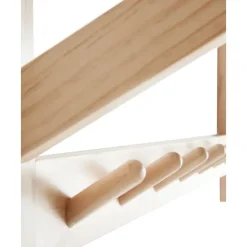 Hot Perchero De Pared De Madera De Pino Cole Percheros