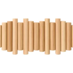 New Perchero De Pared De Madera De Pino Picket Percheros