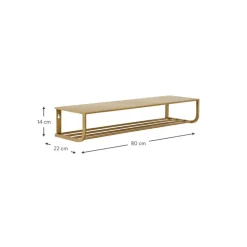 Clearance Perchero De Pared De Metal Shelf Percheros