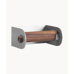 Outlet Portarrollos De Madera De Nogal Dowel Portarollos