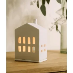 Online Portavela De Porcelana Living Farolillos