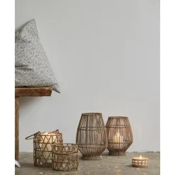 Outlet Portavelas De Madera Silba Farolillos