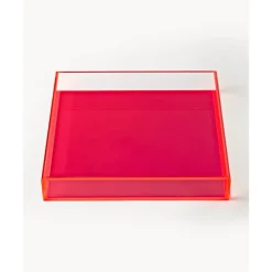 Hot Set De Bandejas Decorativas Yuki, 2 Pzas. Bandejas Decorativas