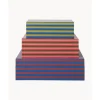Discount Set De Cajas Artesanales Dusk, 3 Uds. Cajas De Almacenaje