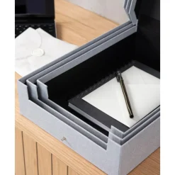 Discount Set De Cajas Bessie Ii, 3 Uds. Material De Oficina