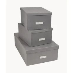Outlet Set De Cajas Inge, 3 Pzas. Material De Oficina