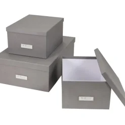Outlet Set De Cajas Inge, 3 Pzas. Material De Oficina