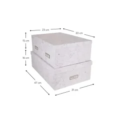 Online Set De Cajas Inge, 3 Pzas. Cajas De Almacenaje
