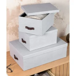 Sale Set De Cajas Inge Ii, 3 Uds. Cajas De Almacenaje
