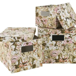 Clearance Set De Cajas Rose, 3 Uds. Cajas De Almacenaje
