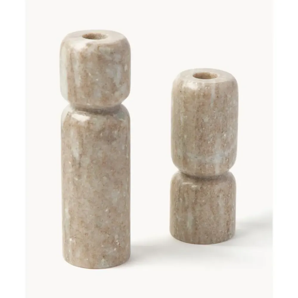 Online Set De Candelabros De Marmol Cosmo, 2 Uds. Candelabros