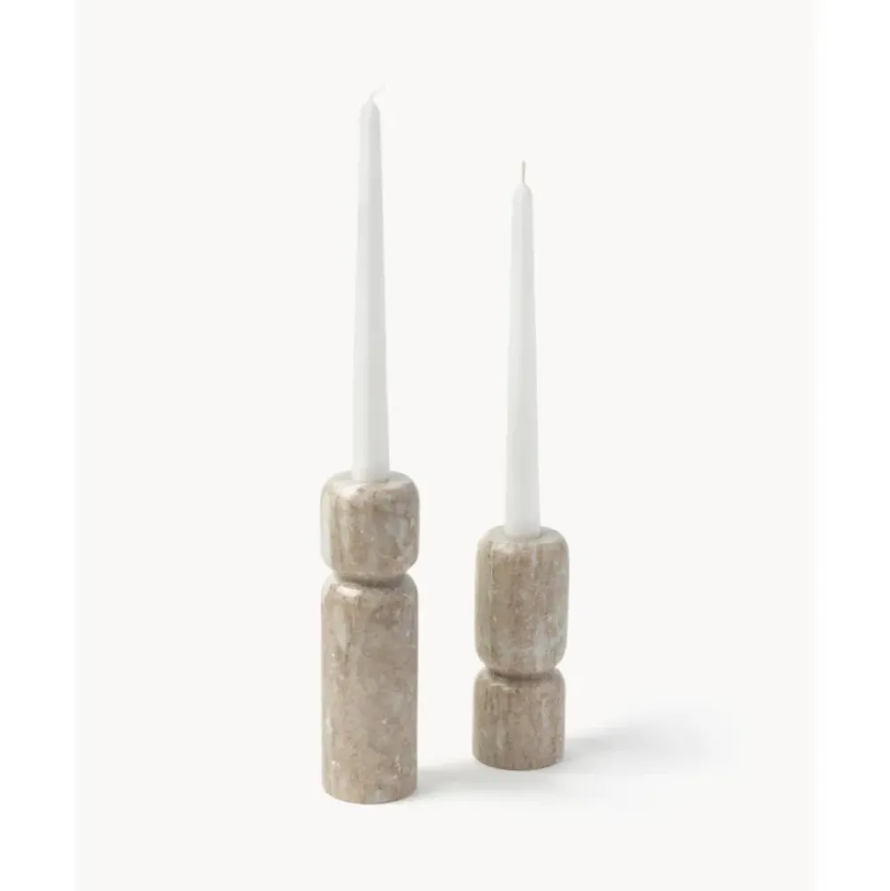 Online Set De Candelabros De Marmol Cosmo, 2 Uds. Candelabros