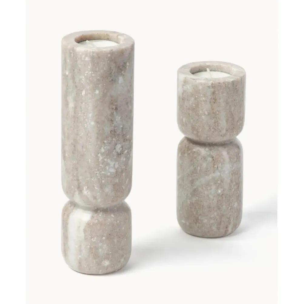 Online Set De Candelabros De Marmol Cosmo, 2 Uds. Candelabros