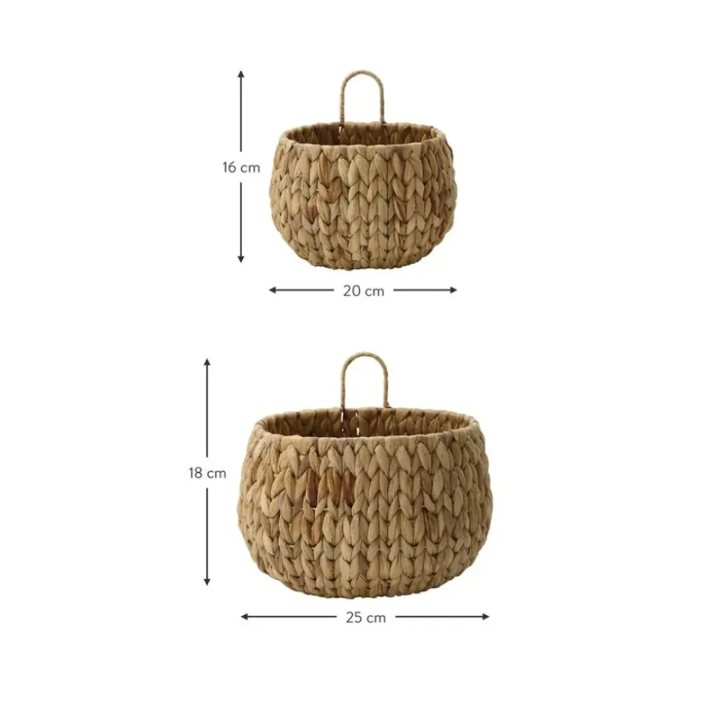 Clearance Set De Cestas Para Colgar, 2 Uds. Cestas