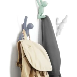 Outlet Set De Colgadores De Diseno Buddy, 3 Uds. Percheros