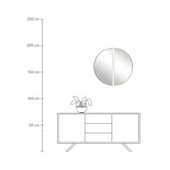 Discount Set De Espejo De Pared Selena, 2 Uds. Espejos De Pared