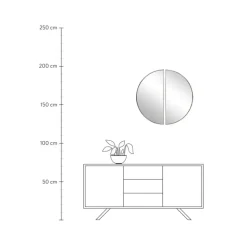 Sale Set De Espejo De Pared Selena, 2 Uds. Espejos De Pared